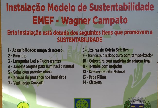 INSTALAÇÃO MODELO DE SUSTENTABILIDADE É IMPLANTADA EM INÚBIA PAULISTA