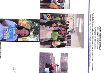 Foto - RELATÓRIO DESENVOLVIDOS 2024 CRECHE MUNICIPAL